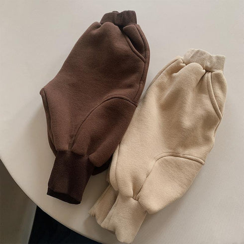 Children's Velvet Pants Warm Pants